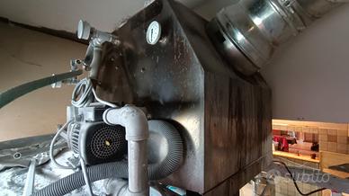 Forno a legna MAM + Abbattitore di fumi