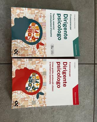 Libri Concorso dirigente psicologo
