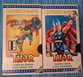 VHS supereroi MARVEL