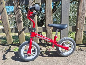 bici senza pedali chicco red bullet