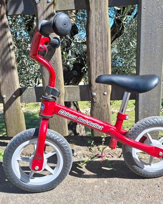 bici senza pedali chicco red bullet
