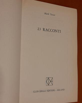 23 racconti di Mark Twain