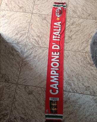 Sciarpa vintage Ac Milan  campione 1992-1996