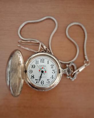 Orologio da tasca Japona. Carica manuale.