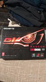 scheda video Gaming 8gb ddr5 Radeon  rx480
