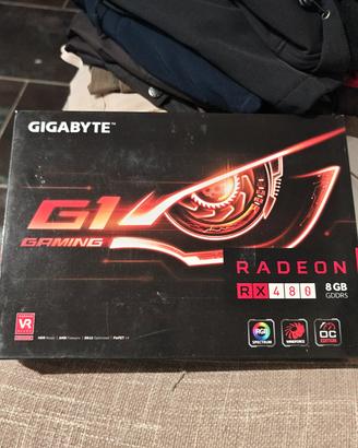 scheda video Gaming 8gb ddr5 Radeon  rx480