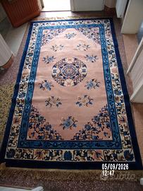 TAPPETO CINESE GANSU 250X150 ANNODATO A MANO