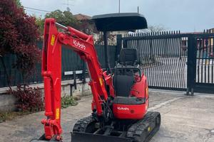 E99 Mini escavatore Kubota U15 allargabile