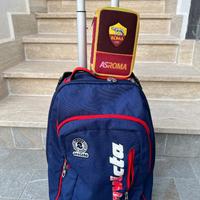 Zaino Invicta + Astuccio AS Roma