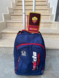 Zaino Invicta + Astuccio AS Roma