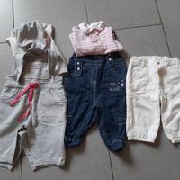 Lotto abbigliamento bimba 3-6 mesi