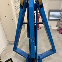 Gru idraulica a carrello OMCN GP12/DE pompa a due
