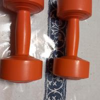 coppia manubri palestra 2 kg