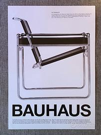 Poster a3 sedia bauhaus