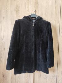 Pelliccia da donna nera