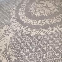 antico copriletto beige