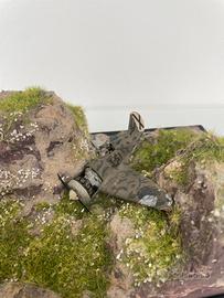 Diorama aereo militare – scena di incidente