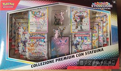 Statua evoluzioni prismatica Pokémon 