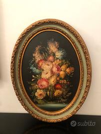 Quadro   firmato Minelli olio su tela