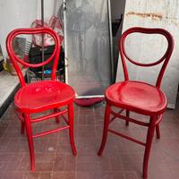 Coppia di sedie Thonet