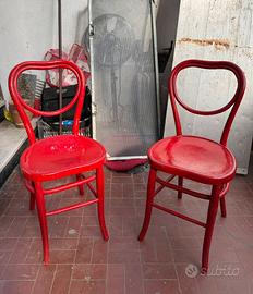 Coppia di sedie Thonet