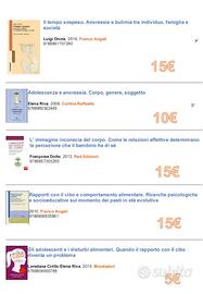 Libri Immagine Corporea e Disturbi del comportamen