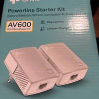 Powerline x rete tramite impianto elettrico