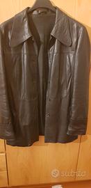 GIACCA IN PELLE NERA DA DONNA 