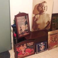 Collezionismo quadri specchio bar ecc..