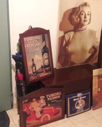 Collezionismo quadri specchio bar ecc..