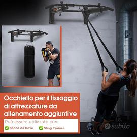 ISE Sbarra Trazioni a Muro, Barra Per Trazioni Pull Up Bar Trazioni alla Sbarra Multifunzione da Parete con Impugnatura Antiscivolo
