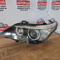 BMW E60 E61 5ser 2003-2006 Faro Proiettore sx xeno