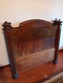 Letto singolo legno massello 800