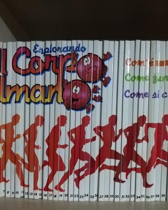 collana libri "Esplorando il corpo umano" 