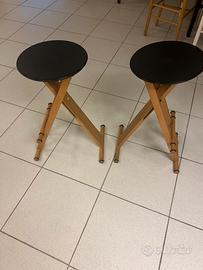 Coppia sgabelli