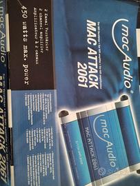 amplificatore auto Marca Mac audio 