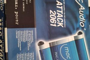 amplificatore auto Marca Mac audio 