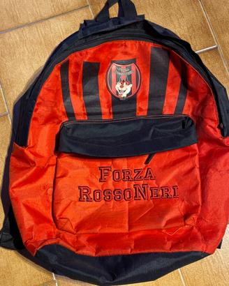 Zaino Milan forza rossoneri
