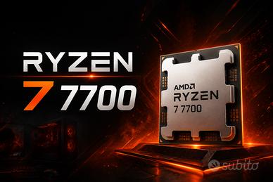 Ryzen 7 7700 TRATTABILE ram 2x16 ddr5 Corsair
