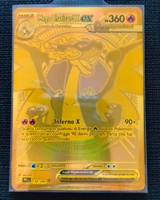 Charizard Gold fiamme spettrali 