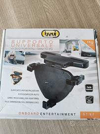 Supporto universale auto x DVD e mini TV 