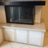 Termocamino edilkamin acquatondo 29 lato vetrato