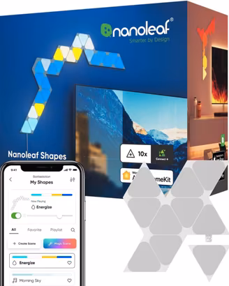 Nanoleaf Shapes Mini Triangles 10 Pannelli LED