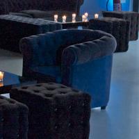 POLTRONA CHESTERFIELD VELLUTO GRIGIO