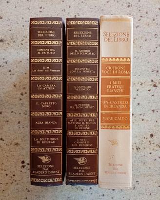 Libri (set da tre). Reader's Digest