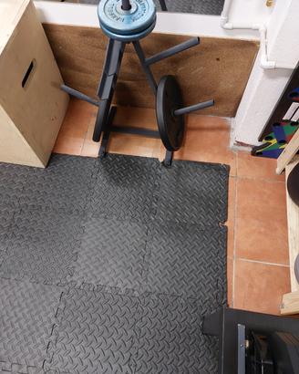porta dischi pesi rastrelliera palestra 