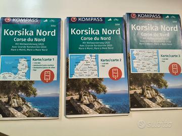 Corsica Nord - carta 1: 50.000