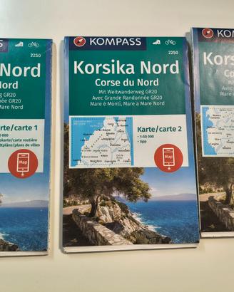 Corsica Nord - carta 1: 50.000