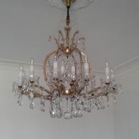 lampadario in cristallo 