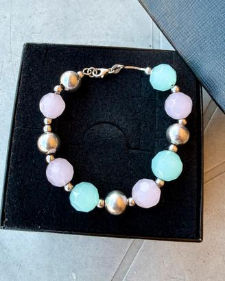 Bracciale argento925 con pietre